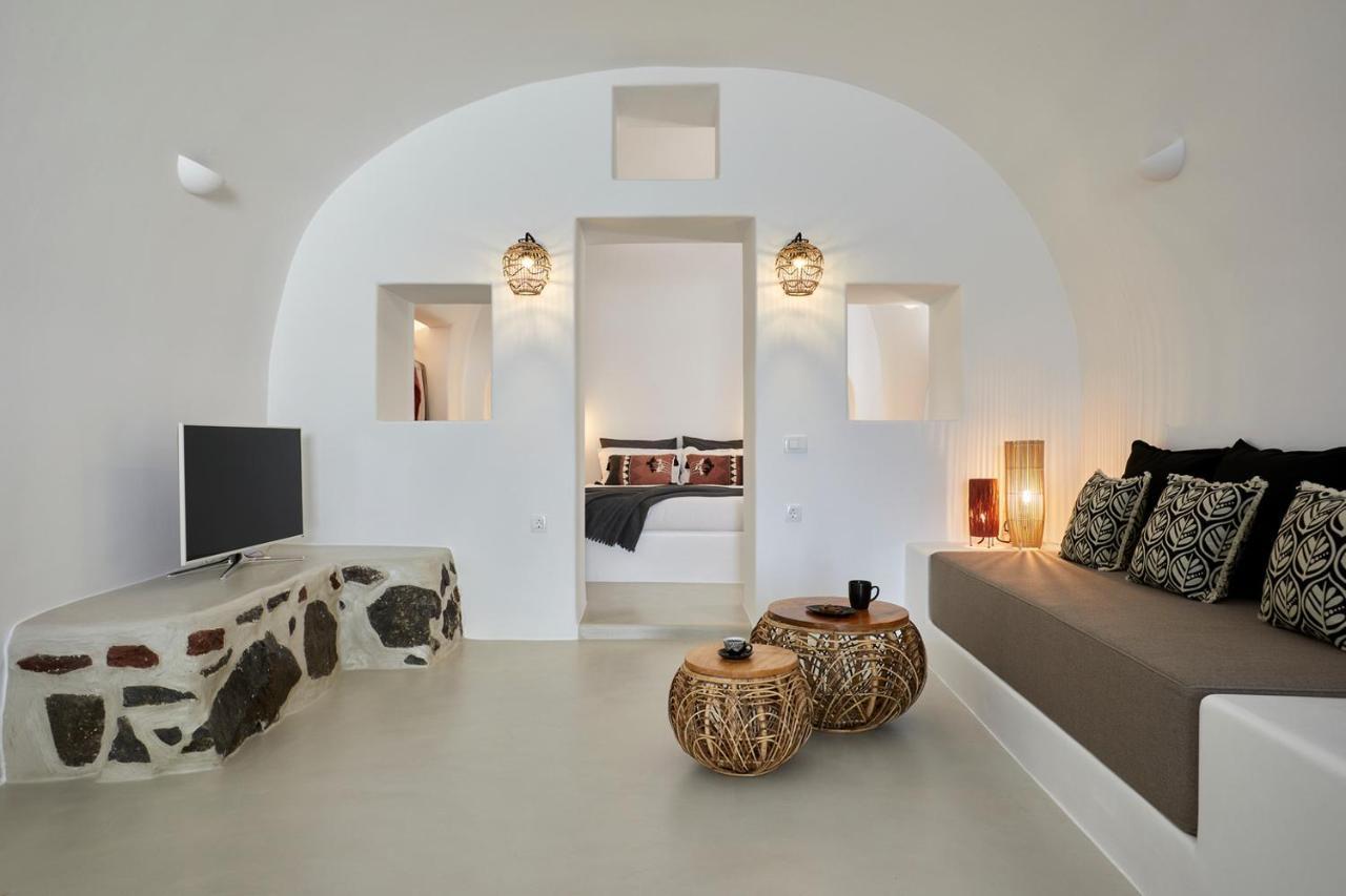 Villa Blue Art Caves Ia Exterior foto
