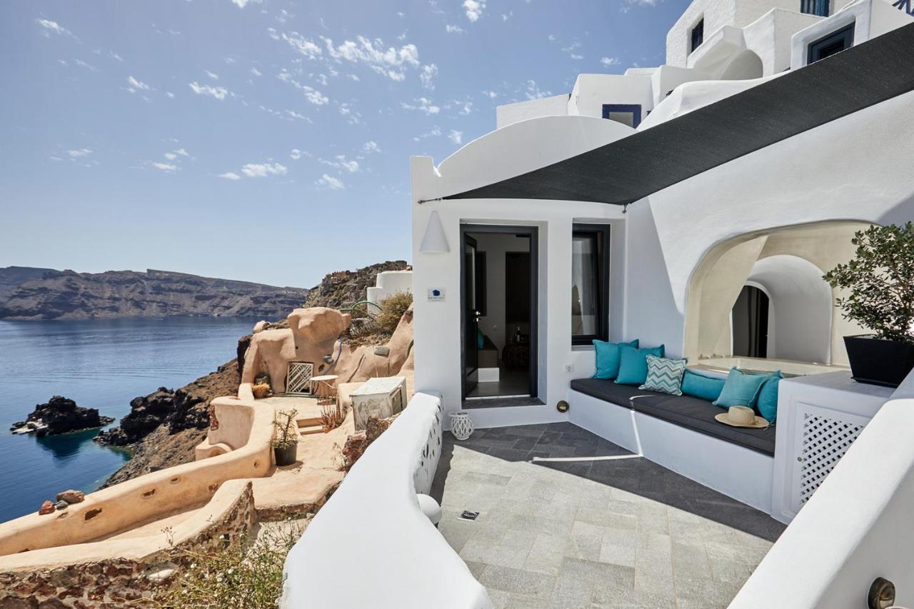 Villa Blue Art Caves Ia Exterior foto