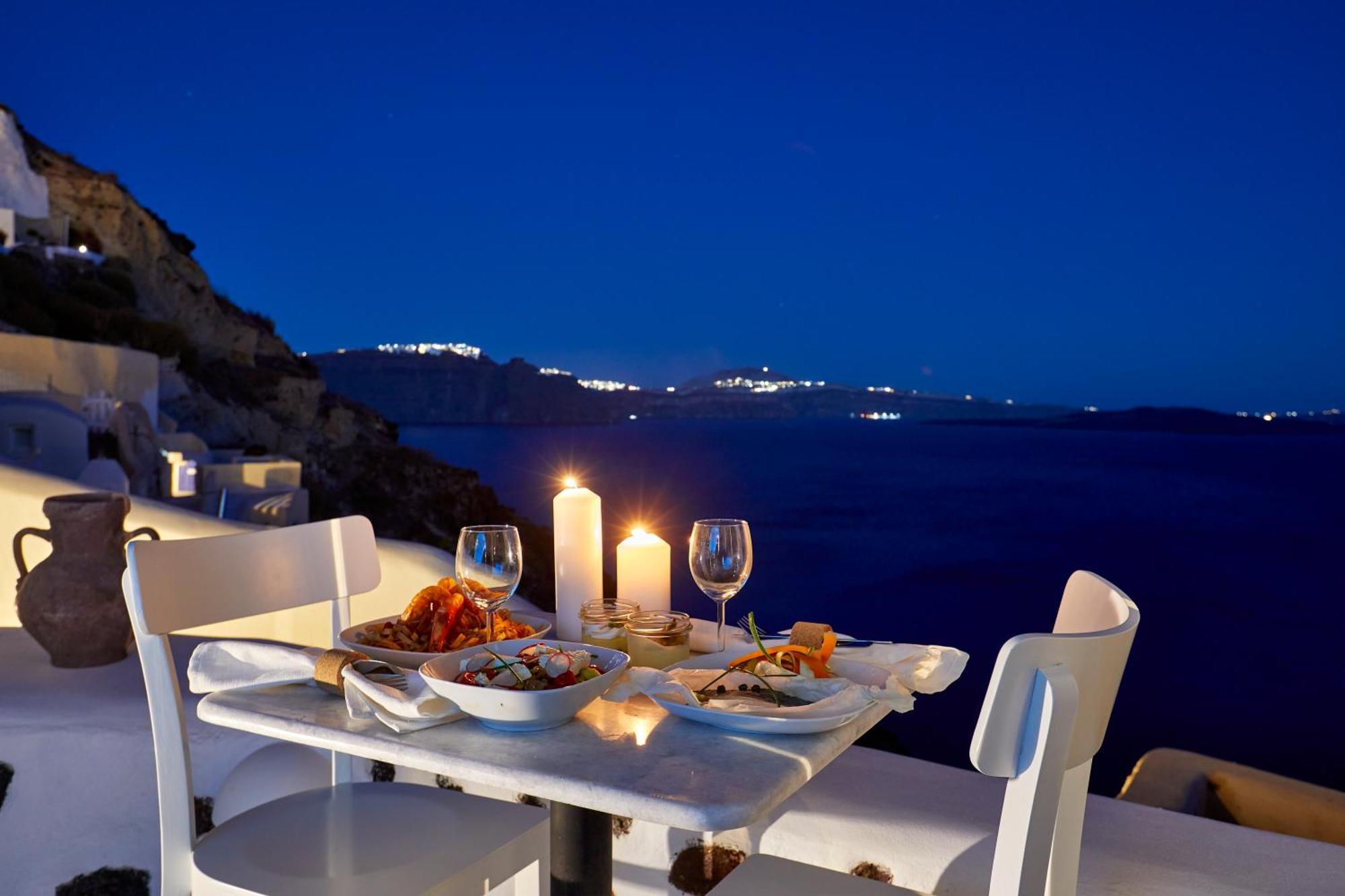 Villa Blue Art Caves Ia Exterior foto